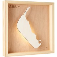 Amrum Wandlicht - Naturholz Led Hinterleuchtet 35 cm Breite X Höhe 6 Tiefe Amrum Wandlicht - Naturholz Led Hinterleuchtet 35 cm Breite X Höhe 6 Tiefe von CuttingBrothers3D