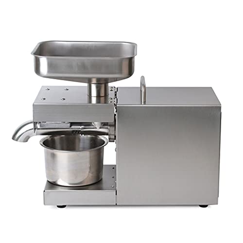 Automatisch Elektrische Ölpresse 600W Edelstahl Automatische Kalt und Heiß Ölpresse Maschine Ölmühle Öl Extraktion Expeller, Öl Pressmaschine Elektrische Ölmühle für Kommerziell & Haushalt von Cutycaty