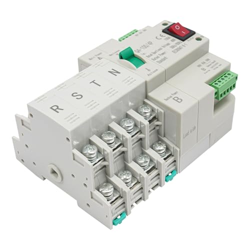 Dual Power Automatischer Transferschalter AC 220V 4P 100A Transfer Switch Dual Power Automatic Transfer Dual Power Automatischer Transferschalter AC 220V 4P 100A Transfer Switch Dual Power Automatic Transfer von Cutycaty