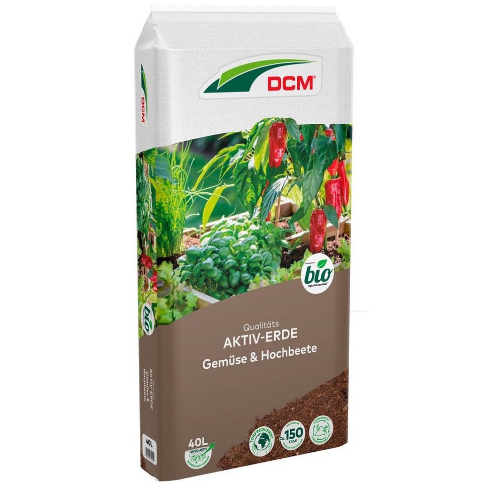 Cuxin DCM Blumenerde Cuxin DCM Aktiv-Erde Gemüse & Hochbeete 40 l von Cuxin DCM