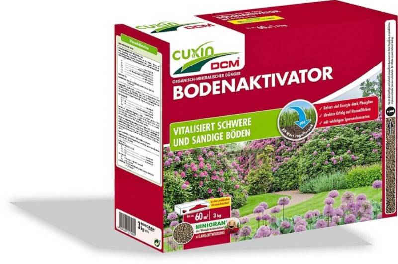 Cuxin DCM Spezialdünger Cuxin DCM Bodenaktivator 3 kg Gartendünger Rasendünger von Cuxin DCM