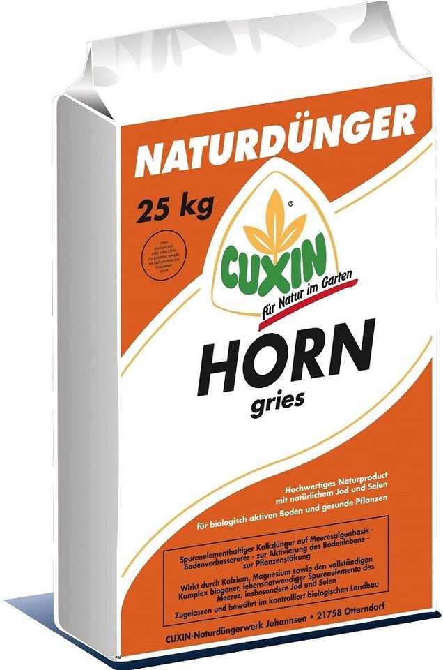 Cuxin DCM Gartendünger Cuxin DCM Naturdünger Horn-Gries MINIGRAN 25 kg von Cuxin DCM