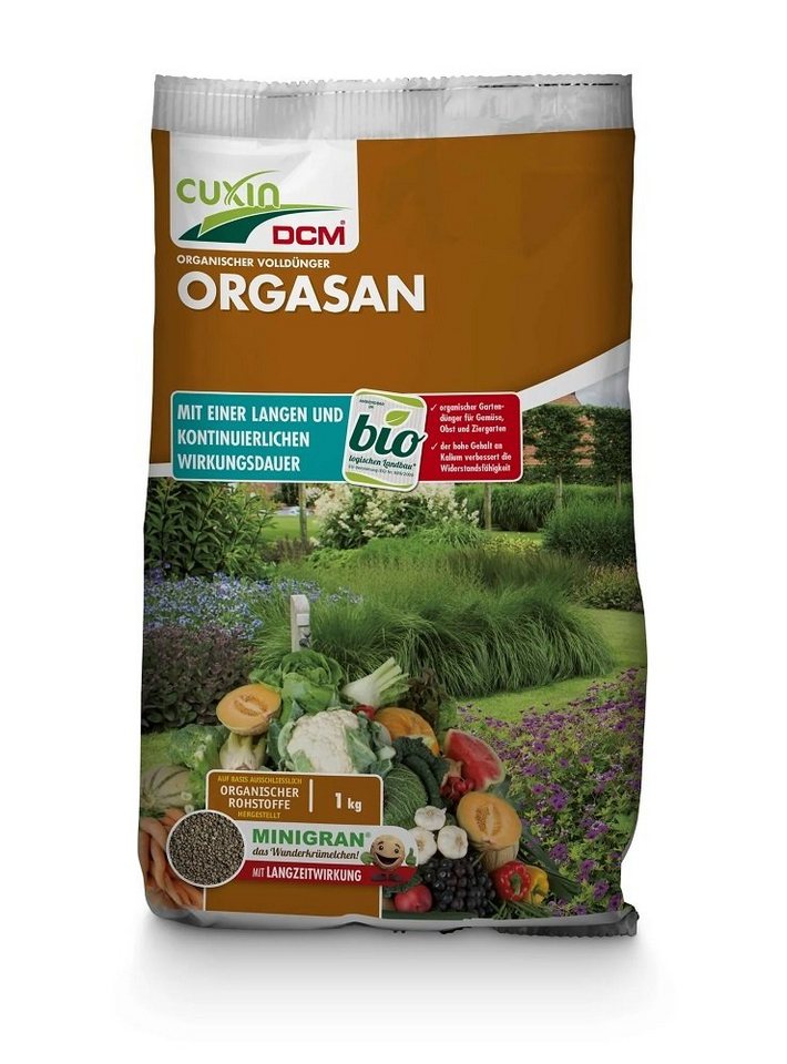 Cuxin DCM Gartendünger Cuxin DCM Orgasan 1 kg organischer Volldünger von Cuxin DCM