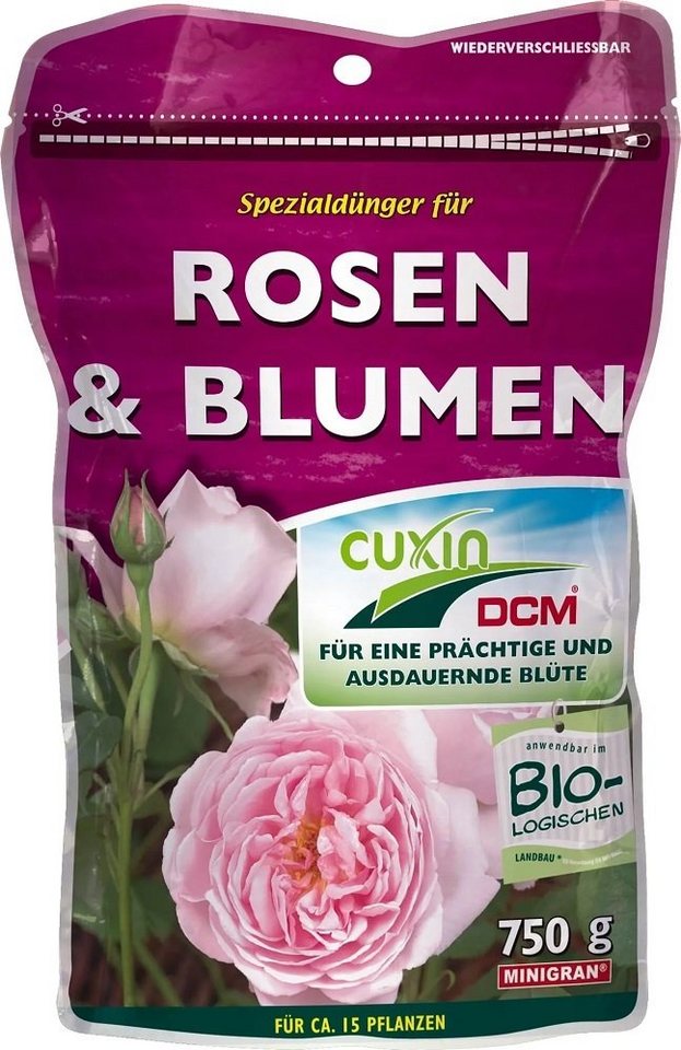 Cuxin DCM Rasendünger Cuxin DCM Spezialdünger Rosen & Blumen 750 g von Cuxin DCM