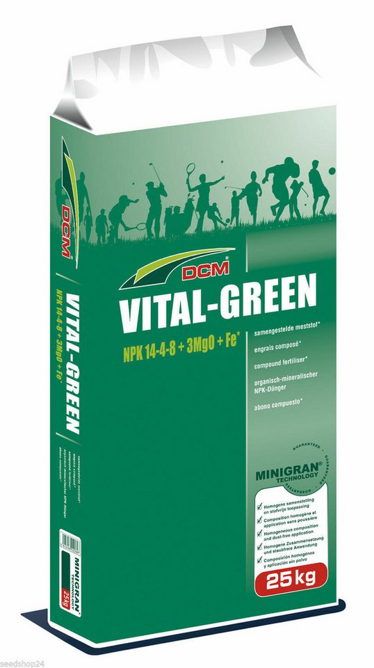Cuxin DCM Rasendünger Cuxin DCM Vital-Green 25 kg Minigran Rasendünger Sport- und Golfplatz von Cuxin DCM