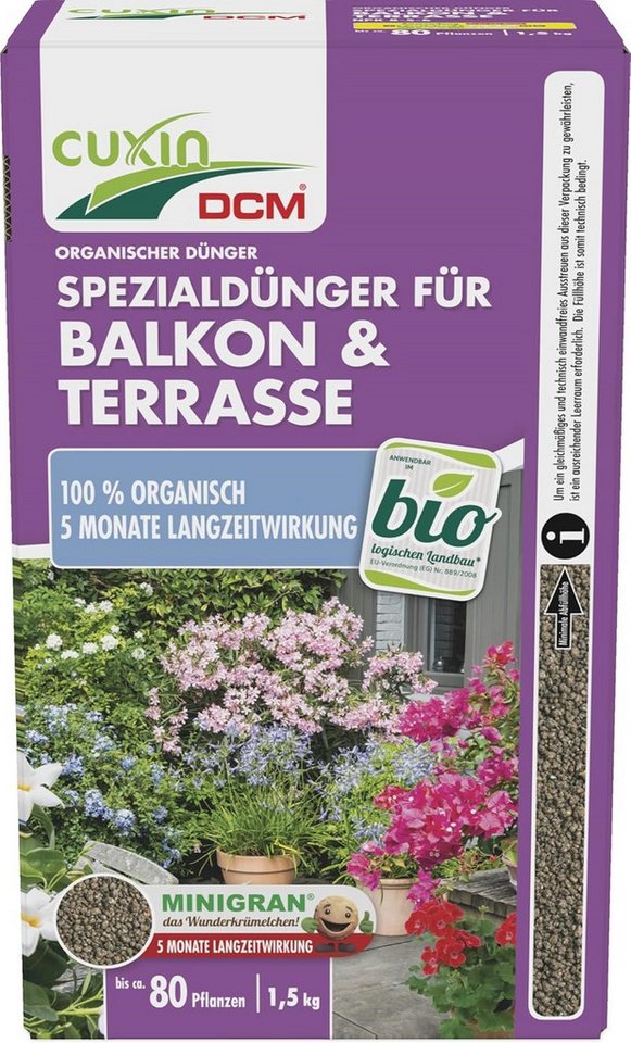 Cuxin DCM Spezialdünger Cuxin DCM Spezialdünger Balkon & Terrasse 1,5 kg von Cuxin DCM