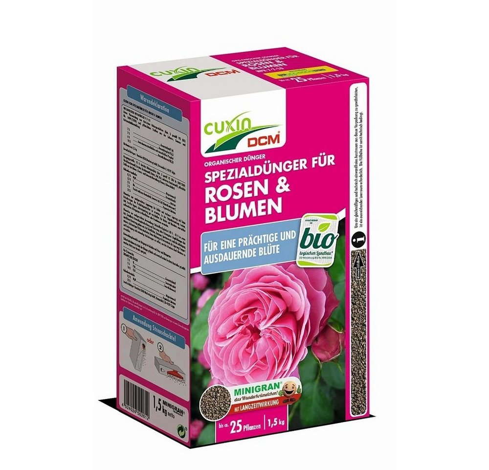 Cuxin DCM Spezialdünger Cuxin DCM Spezialdünger Rosen und Blumen 1,5 kg von Cuxin DCM