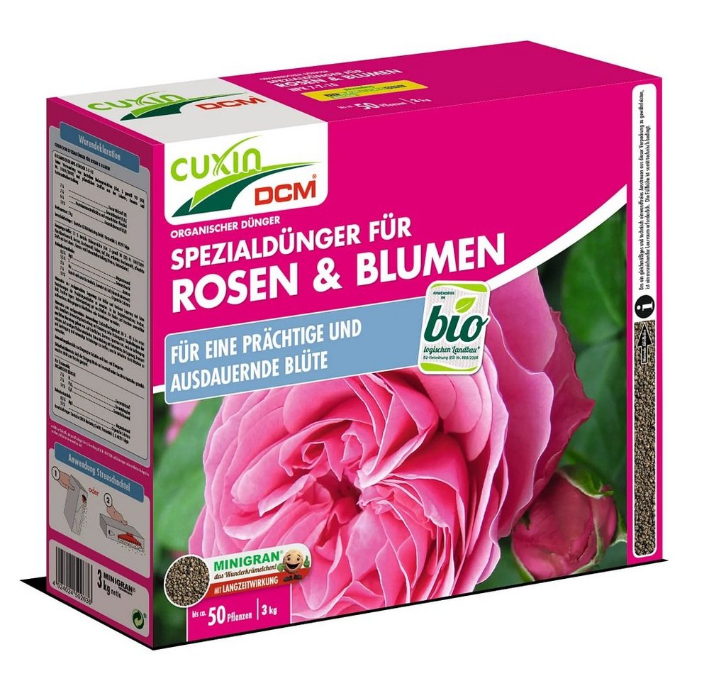 Cuxin DCM Spezialdünger Cuxin DCM Spezialdünger Rosen und Blumen 3 kg von Cuxin DCM
