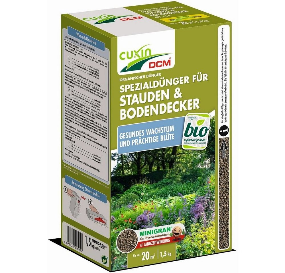 Cuxin DCM Spezialdünger Cuxin DCM Spezialdünger Stauden u. Bodendecker,1,5 kg, Dünger,organisc von Cuxin DCM