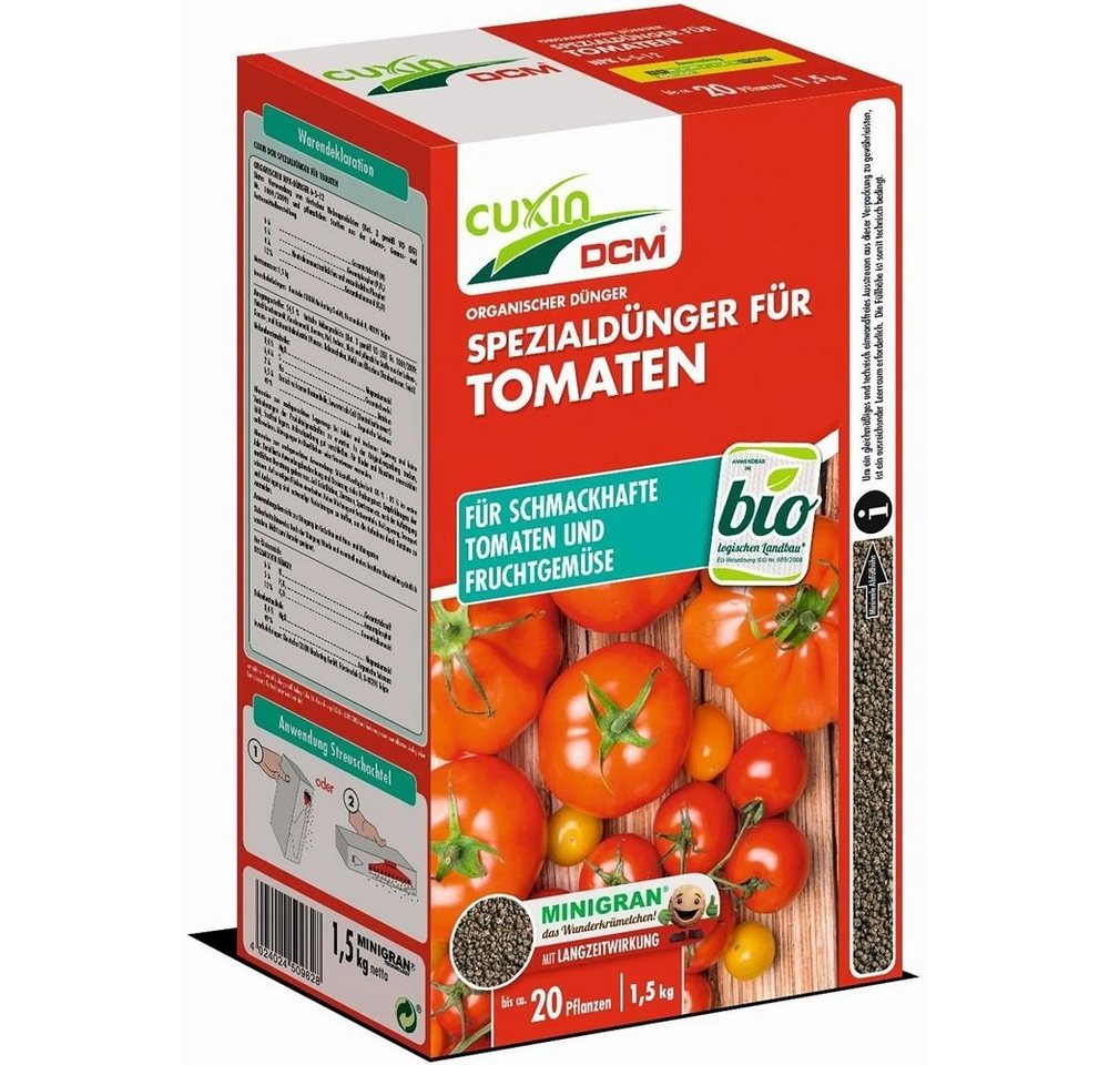 Cuxin DCM Spezialdünger Cuxin DCM Spezialdünger Tomaten Bio 1,5 kg von Cuxin DCM