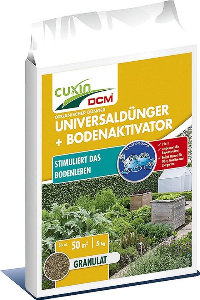 Cuxin DCM Universaldünger Cuxin DCM Universaldünger + Bodenaktivator 5 kg Nährstoffe von Cuxin DCM