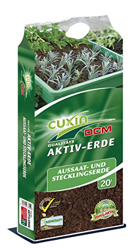 CUXIN DCM AKTIV-Erde als Aussaat-und Stecklingserde 20 l incl. angepasste Stardüngung von Cuxin