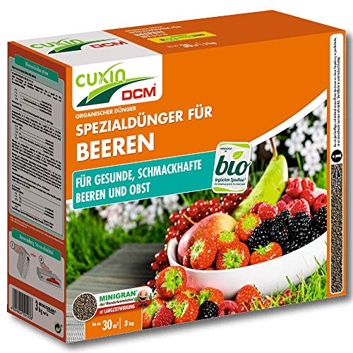 Cuxin Beerendünger Obstdünger 3 kg Obstbaumdünger Erdbeerdünger Heidelbeeren Cuxin Beerendünger Obstdünger 3 kg Obstbaumdünger Erdbeerdünger Heidelbeeren von Cuxin