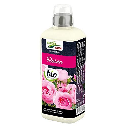 CUXIN DCM Flüssigdünger für Rosen Bio – Organisch-mineralisch – Fördert langanhaltende Blütenpracht – Reich an Spurennährstoffen – Nachhaltige Verpackung – Einfache Anwendung - 800 ml von Cuxin