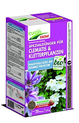 Cuxin Spezialdünger für Clematis und Kletterpflanzen, 1,5 kg von Cuxin