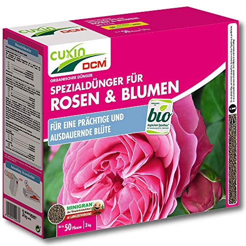 Cuxin Spezialdünger für Rosen und Blumen, 3,0 kg von Cuxin