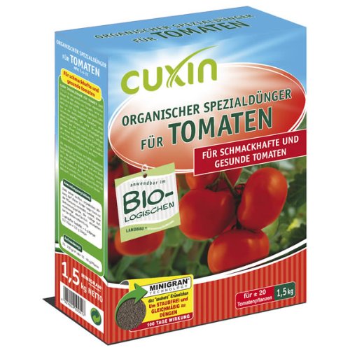 Cuxin organischer Spezialdünger für Tomaten, 1,5 kg von Cuxin