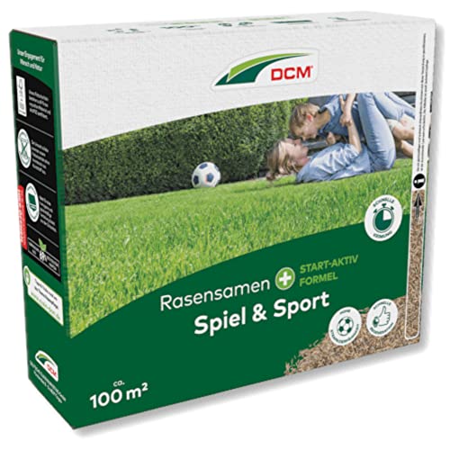 DCM Rasensamen Spielrasen Sportrasen 2 kg Neuanlage Erhaltung Grassamen von Cuxin