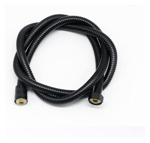 Duschschlauch, Mattschwarz SUS 304 Schwarze Rohrverschraubungen Explosionsbadewanne Badezimmer Flexibler Duschschlauch von CvbGNJm