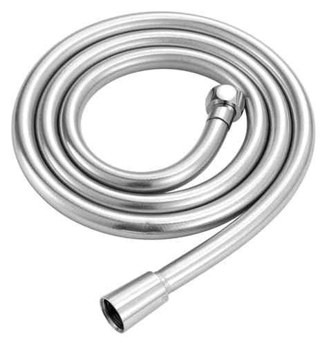 Duschschlauch, PVC, Hochdruck, Silber, Schwarz, PVC, glatt, for Badewanne, Handbrause, flexibler Duschschlauch, 360 ° drehbar Duschschlauch, PVC, Hochdruck, Silber, Schwarz, PVC, glatt, for Badewanne, Handbrause, flexibler Duschschlauch, 360 ° drehbar von CvbGNJm