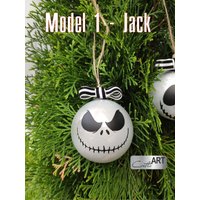 Benutzerdefinierte Name Jack & Sally Alptraum Vor Weihnachten Skellington Weihnachtskugeln Ornamente Geschenk Personalisierte Namen Benutzerdefinierte Name Jack & Sally Alptraum Vor Weihnachten Skellington Weihnachtskugeln Ornamente Geschenk Personalisierte Namen von CvetisART