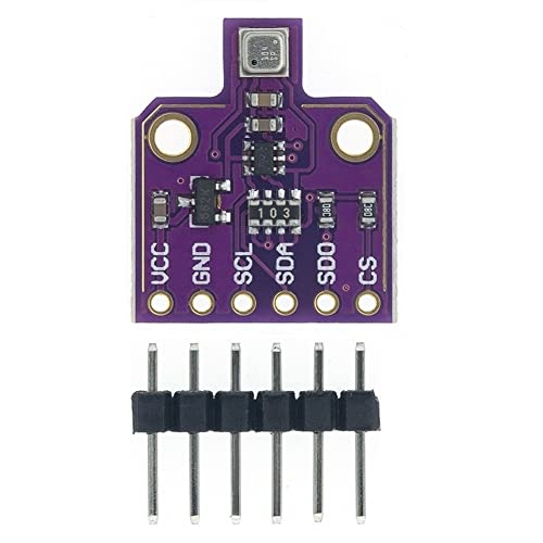 Cvoepobey 1 Stück BME680 Digitaler Temperatur-Feuchte-Drucksensor Höhenmodul-Entwicklungsplatine Cvoepobey 1 Stück BME680 Digitaler Temperatur-Feuchte-Drucksensor Höhenmodul-Entwicklungsplatine von Cvoepobey