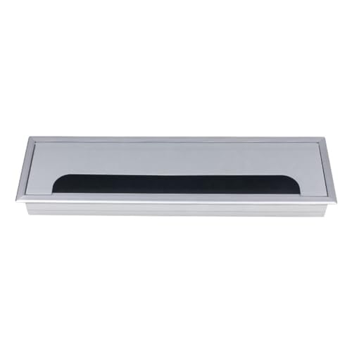 Cvoepobey 1 Stück Computertisch-Drahtloch, Einfädelloch, Staubdicht, Heimwerker-Hardwarebeschläge, Silberfarbene Einfädelbox Aus Aluminiumlegierung Cvoepobey 1 Stück Computertisch-Drahtloch, Einfädelloch, Staubdicht, Heimwerker-Hardwarebeschläge, Silberfarbene Einfädelbox Aus Aluminiumlegierung von Cvoepobey
