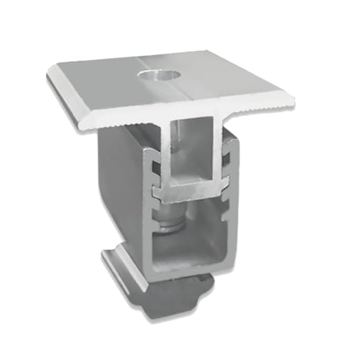 Cvoepobey 10-Teiliges Mittelklemmen-Set Zur Von Solarmodulen, Verstellbare 30/35/40 mm Befestigungsklemme, Halterung für Solarmodul Cvoepobey 10-Teiliges Mittelklemmen-Set Zur Von Solarmodulen, Verstellbare 30/35/40 mm Befestigungsklemme, Halterung für Solarmodul von Cvoepobey