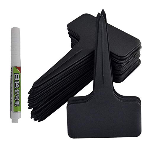 Cvoepobey 101 StüCk/Set Schwarze Pflanze Labels Wasser T-Typen Pflanzen Tag Wiederverwendbare Baumschul Garten Etiketten Pflanzen Marker für Blumen GemüSe Cvoepobey 101 StüCk/Set Schwarze Pflanze Labels Wasser T-Typen Pflanzen Tag Wiederverwendbare Baumschul Garten Etiketten Pflanzen Marker für Blumen GemüSe von Cvoepobey