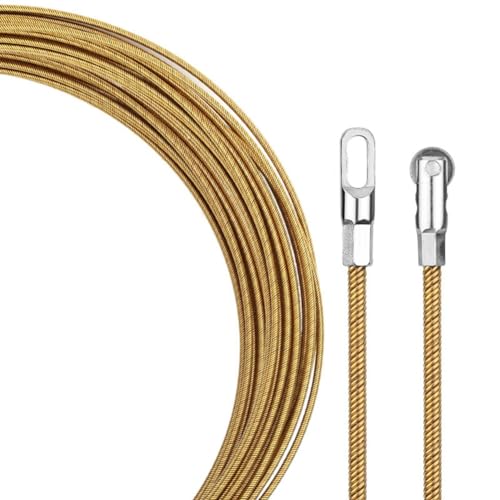 Cvoepobey 15M Universal-Drahtblei-Einfädelgerät Werkzeug Elektrokabel-Abzieher Elektriker-Einfädelgerät Einfach zu Bedienen von Cvoepobey