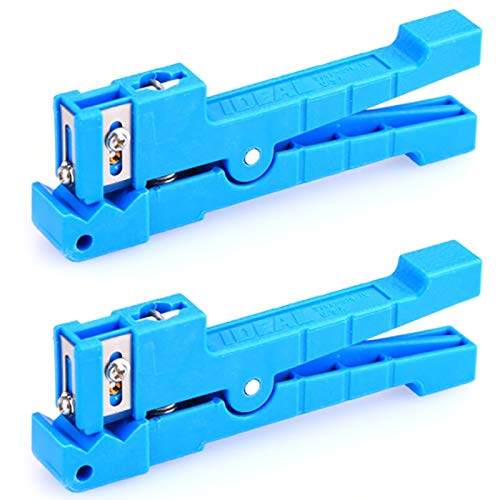 Cvoepobey 2 StüCk Kabel Abstreifer 45-163 Puffer Rohr Abstreifer FTTH Perfekt 45-163 Koaxial Kabel Mantel Mantel von Cvoepobey