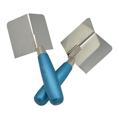 Cvoepobey 2-Teiliges Eckenwerkzeug-Set, Inneneckenmesser und Außeneckenmesser mit Softgrip-, Verputz- und Maurerecke von Cvoepobey