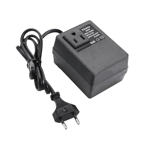 Cvoepobey 200W Spannungswandler Transformator EU auf US Step-Down-Transformator 220V auf 110V Einphasen-Reiseadapter EU-Stecker Cvoepobey 200W Spannungswandler Transformator EU auf US Step-Down-Transformator 220V auf 110V Einphasen-Reiseadapter EU-Stecker von Cvoepobey