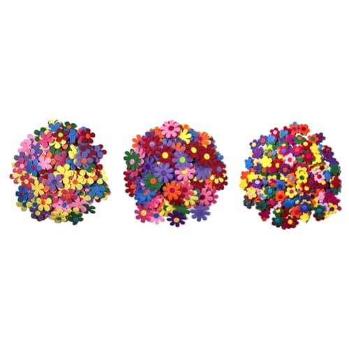 Cvoepobey 300 Stück Wandaufkleber mit Blumenmuster Aus Vliesfilz, DIY-Party- für die Schule, Klassenzimmer, Handgefertigt Cvoepobey 300 Stück Wandaufkleber mit Blumenmuster Aus Vliesfilz, DIY-Party- für die Schule, Klassenzimmer, Handgefertigt von Cvoepobey