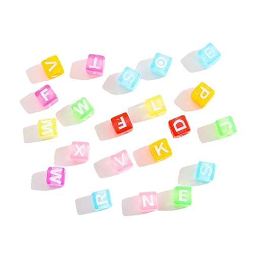 Cvoepobey 3000 Stück Quadratische Acryl-Buchstabenperlen, Bunt Gemischt, DIY-Perlen für Armbänder, Schmuck, Geschenke, Souvenirs, 6 Mm, Einfach zu Verwenden, Leicht zu Ersetzen Cvoepobey 3000 Stück Quadratische Acryl-Buchstabenperlen, Bunt Gemischt, DIY-Perlen für Armbänder, Schmuck, Geschenke, Souvenirs, 6 Mm, Einfach zu Verwenden, Leicht zu Ersetzen von Cvoepobey