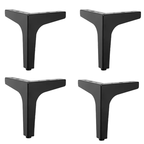 Cvoepobey 4 Stück Möbelbeine Aus Metall, Sofafüße für Tisch, Bett, Stuhl, Schreibtisch, Kommode, Schrank, Unterstützung für Möbelbeschläge Cvoepobey 4 Stück Möbelbeine Aus Metall, Sofafüße für Tisch, Bett, Stuhl, Schreibtisch, Kommode, Schrank, Unterstützung für Möbelbeschläge von Cvoepobey