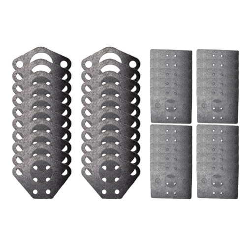 Cvoepobey 40-Teilige Vergaserdichtung für Trimmer-Freischneidermotor für 40-5 43cc 49cc 52cc für CG430 für CG520 für BC430 Cvoepobey 40-Teilige Vergaserdichtung für Trimmer-Freischneidermotor für 40-5 43cc 49cc 52cc für CG430 für CG520 für BC430 von Cvoepobey