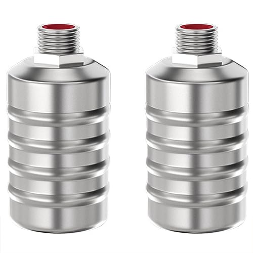 Cvoepobey Automatisches Wasserstandskontroll-Schwimmerventil, Automatische Abschaltkugel, Mini-Schwimmerventil, Automatischer Wasserstandsregler, 1/2 von Cvoepobey