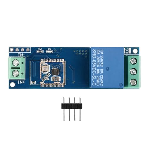 Cvoepobey Bluetooth-Näherungsschalter 1-Kanal-Relaismodul Erkennt Automatisch, Wenn Sich das Telefon zum Entsperren Nähert von Cvoepobey