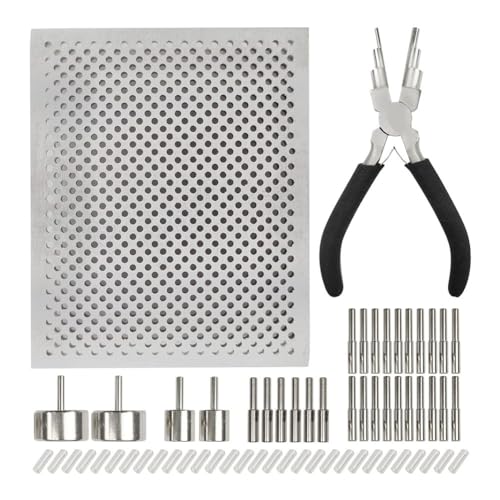 Cvoepobey Drahtperlen-Vorrichtungsset der Zweiten Generation mit 6-In-1-Drahtbiegezange und Metallstiften, Werkzeuge Zur Schmuckdesignherstellung Cvoepobey Drahtperlen-Vorrichtungsset der Zweiten Generation mit 6-In-1-Drahtbiegezange und Metallstiften, Werkzeuge Zur Schmuckdesignherstellung von Cvoepobey