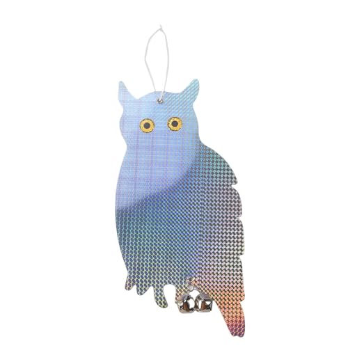 Cvoepobey Gartendekorations-Vogelscheuche-Eulen-reflektierender von Cvoepobey