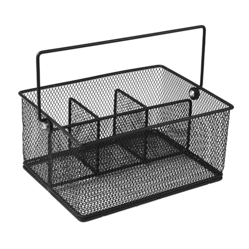 Cvoepobey Gartenwerkzeugkorb Aus Netzmaterial für Gartensets, Organizer, zum Anordnen und Präsentieren Von Gartenhandwerkzeugen, Aufbewahrungskorb für Besteck von Cvoepobey