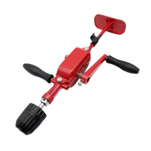 Cvoepobey Handkurbel-Bohrmaschine DIY Einstellbare Geschwindigkeit Bequemes Handwerkzeug Handkurbel-Bohrmaschine Edelstahl Einstellbares Handwerkzeug für Handwerker von Cvoepobey