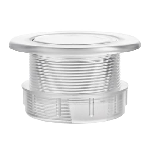 Cvoepobey Klar Eingedicktes Einsatz für Gartenpool -Picknick -Deck im Freien, Stecker und Kappe, Terrassenschirme Parasol Loch Ring und Kappe von Cvoepobey