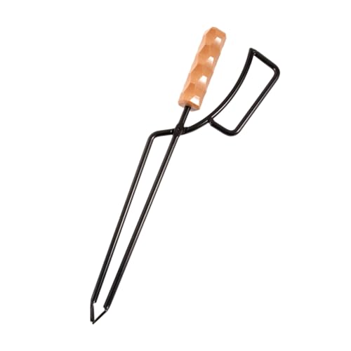 Cvoepobey Kohlezangen für Den Grill, Winterfeuer, Kirschenpflücker Aus Holzkohle, Campingfeuer-Pokern von Cvoepobey