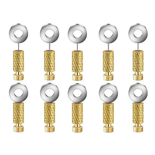 Cvoepobey Leder Nähte Positionierungsnadel DIY Werkzeug Sutur Feste Position Nadel Leder Feste Suturnadel Handwerksbedarf von Cvoepobey