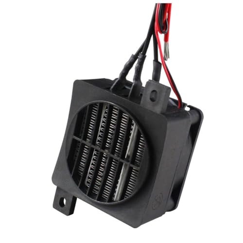 Cvoepobey Lufterhitzer mit Konstanter Temperatur, 24 V, 200 W, PTC-Heizelement, Keramik-Lufterhitzer mit Leitfähigem Riemenlüfter von Cvoepobey