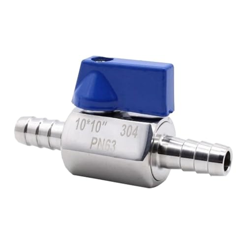 Cvoepobey Mini -Kugelventil Edelstahl 10 mm Pagode -Adapter 304 Hardware 2 Wege Gaskugel Ventil Spitz Mund Mini Kugelventil Cvoepobey Mini -Kugelventil Edelstahl 10 mm Pagode -Adapter 304 Hardware 2 Wege Gaskugel Ventil Spitz Mund Mini Kugelventil von Cvoepobey