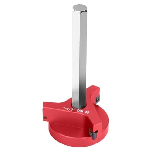 Cvoepobey PVC -Rohr - -Sockel -Sparer für Sch40, ABS, CPVC -Rohr für Standard 1/2 "Bohrer von Cvoepobey