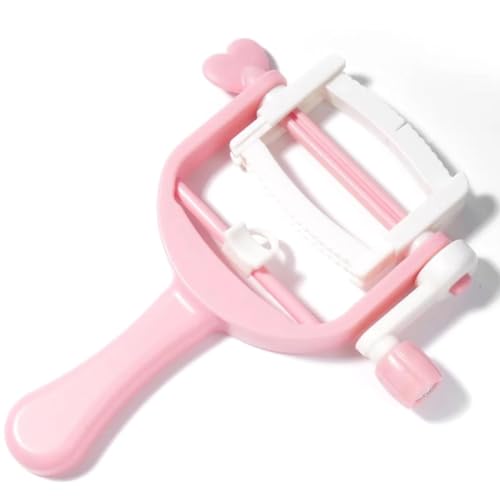 Cvoepobey Pom Maker-Set, Werkzeug-Wickelwerkzeug mit Fadenschneider für Ball-DIY-Wollgarn-Häkel-Strick-Bastelprojekt von Cvoepobey